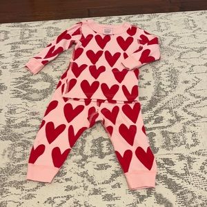 Hanna Anderson hearts pj
